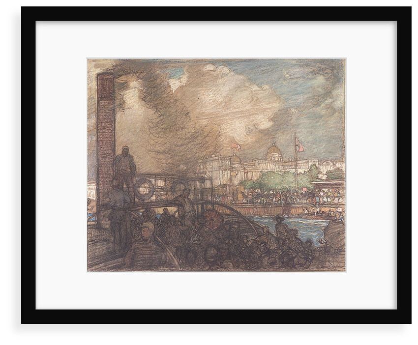 Greenwich Hospital on a Bank Holiday by Frank William Brangwyn