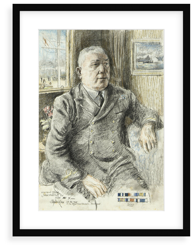 Warrant Officer John Webster, RN, DSM by Stephen Bone