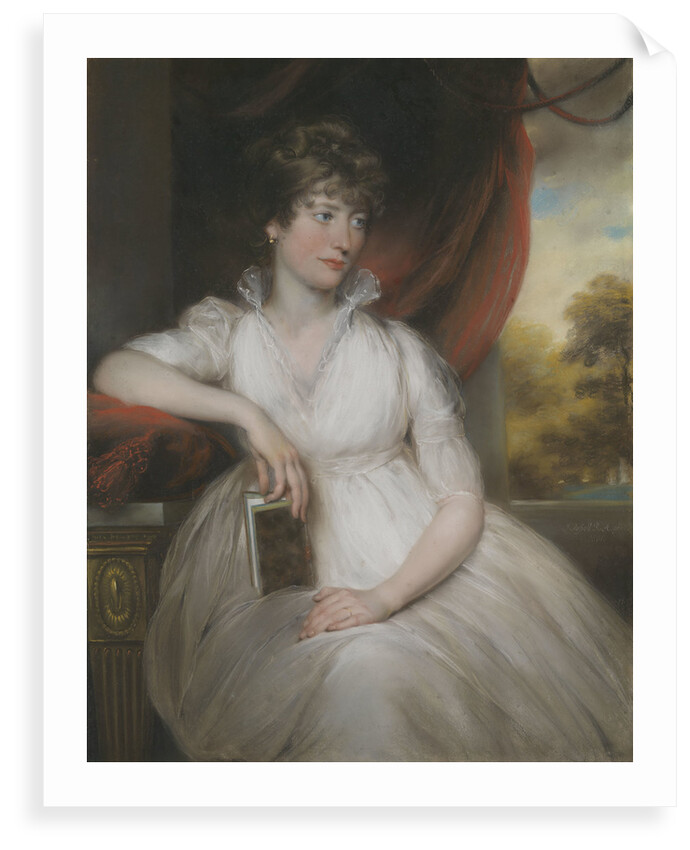 Mrs William Pierrepont (n Maria Salter) by John Russell