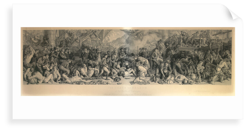 The death of Nelson at the Battle of Trafalgar by Daniel Maclise
