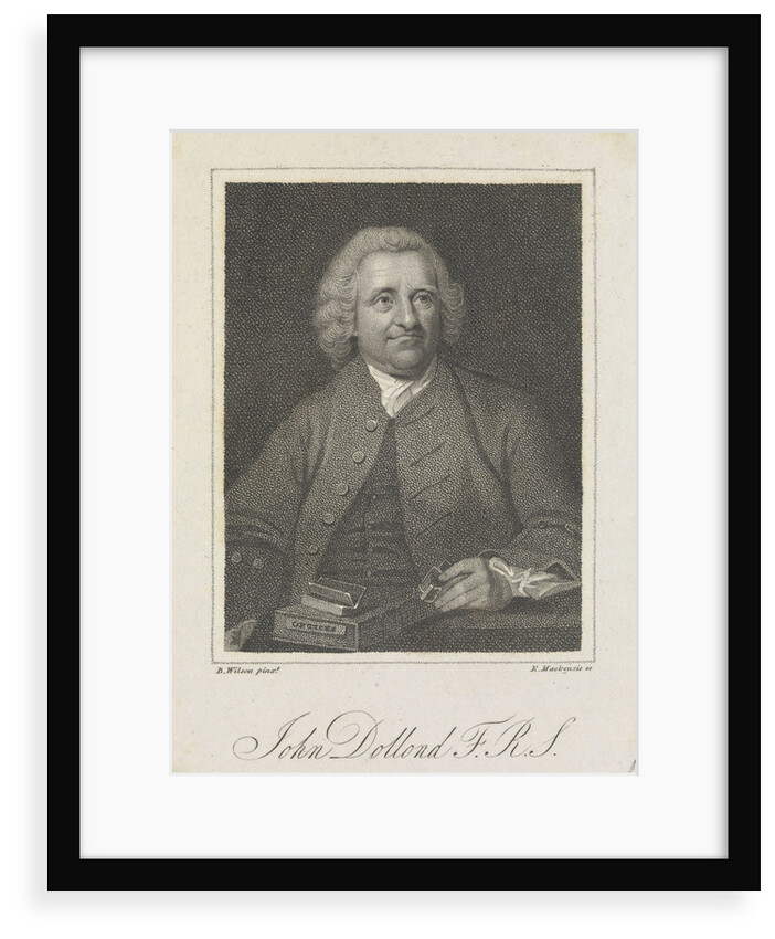 John Dollond F.R.S. by Benjamin Wilson