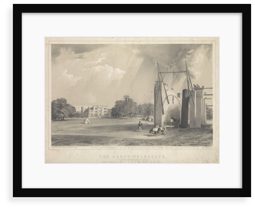 The Great Telescope... erected at Birr Castle in Ireland, by Earl of Rosse, President of the Royal Society by Henrietta M. Crompton