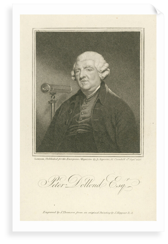 Peter Dollond Esquire by John Hoppner