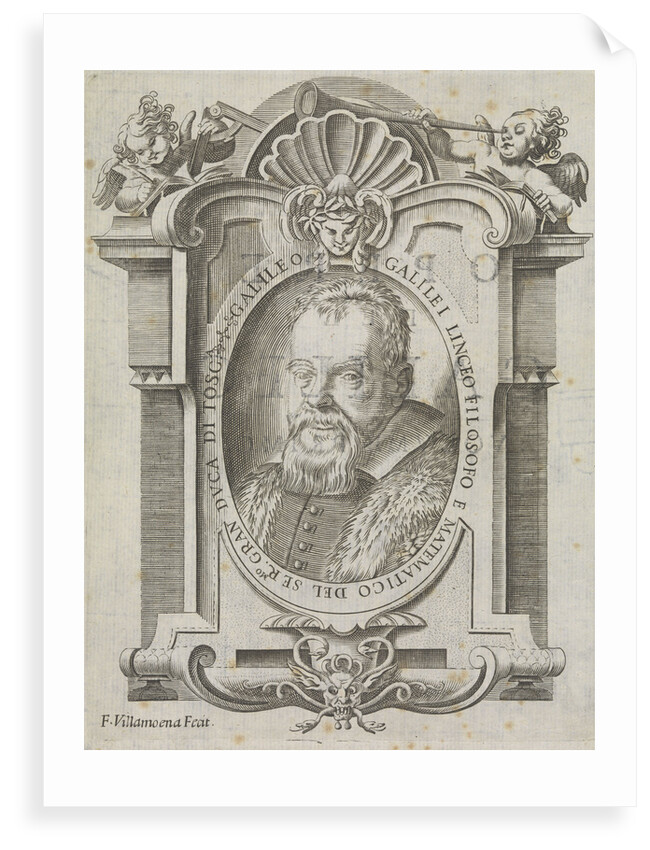 Galileo Galilei (1564-1642) by F Villamoena