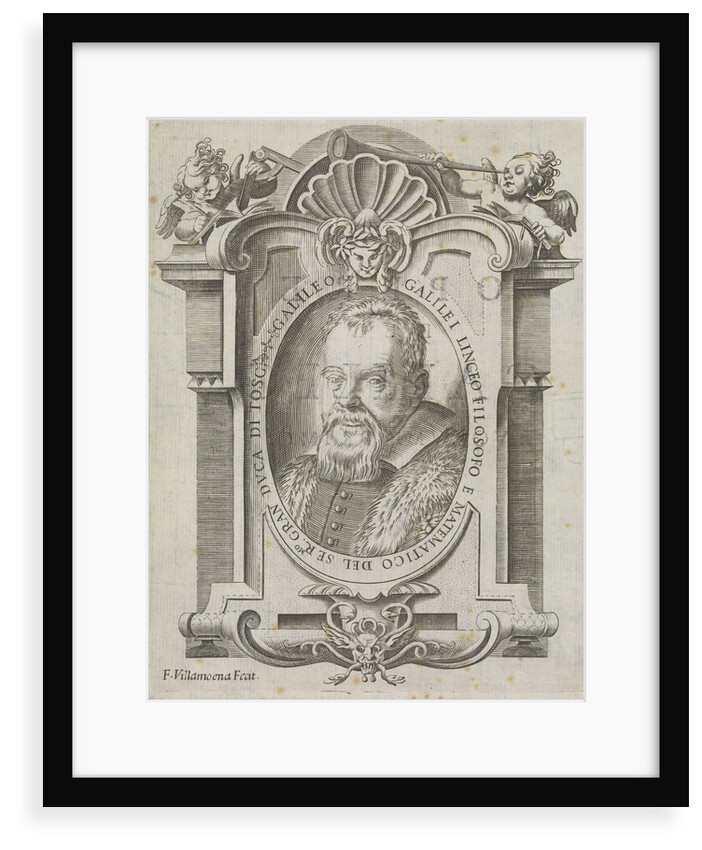 Galileo Galilei (1564-1642) by F Villamoena