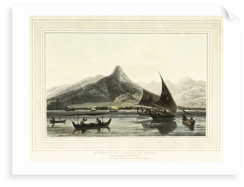 Anjere-Point Straits of Sunda by Thomas Daniell