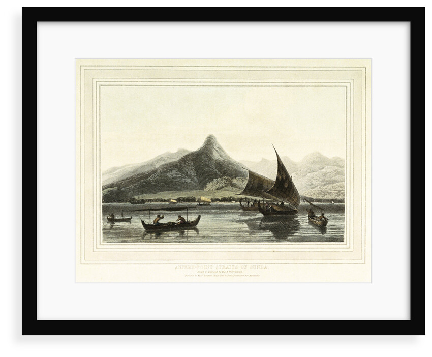 Anjere-Point Straits of Sunda by Thomas Daniell