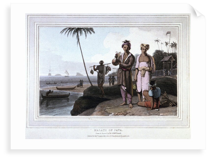 Malays of Java by Thomas Daniell