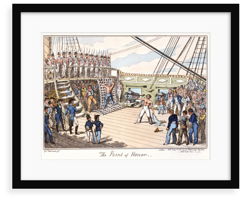 The Point of Honour by George Cruikshank