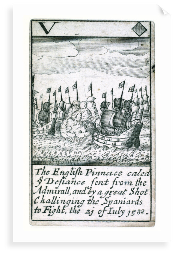 Armada playing cards by unknown