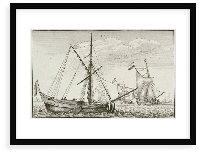 Boyars by Wenceslaus Hollar