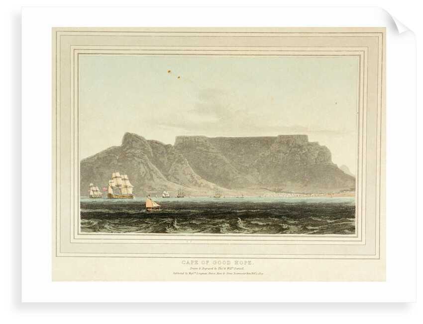 Cape of Good Hope by Thomas Daniell