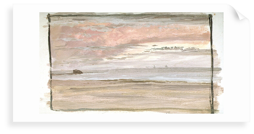 A Coastal View Near Wimereux, Northern France by William Lionel Wyllie