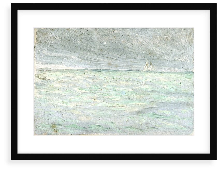 Study of Sea and Sky with a Distant Sailing Ship by William Lionel Wyllie