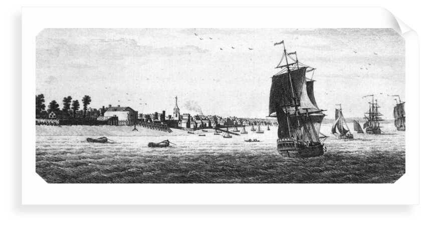 A View of Gravesend in the county of Kent by unknown