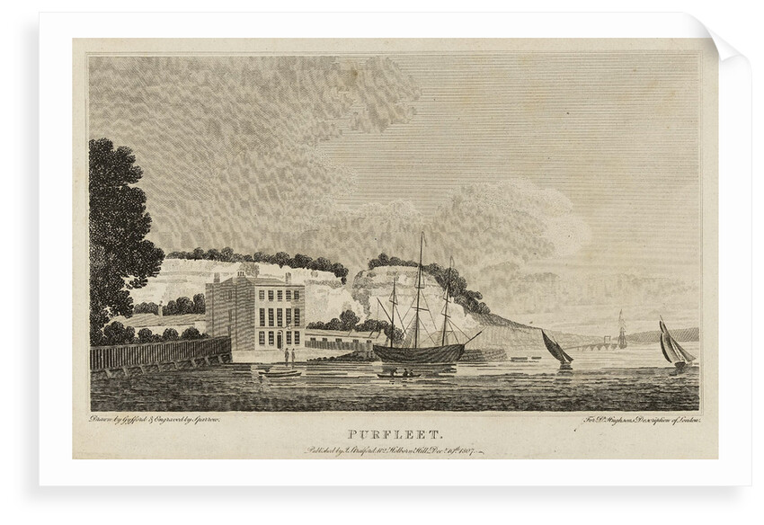 Purfleet. For Dr Hughson's Description of London by Sparrow