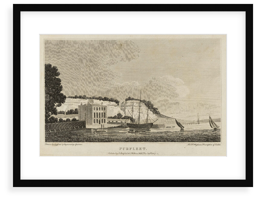 Purfleet. For Dr Hughson's Description of London by Sparrow