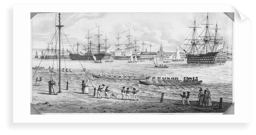A plan of His Majesty's dock yard at Portsmouth 1774 by unknown