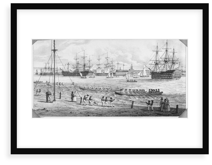 A plan of His Majesty's dock yard at Portsmouth 1774 by unknown