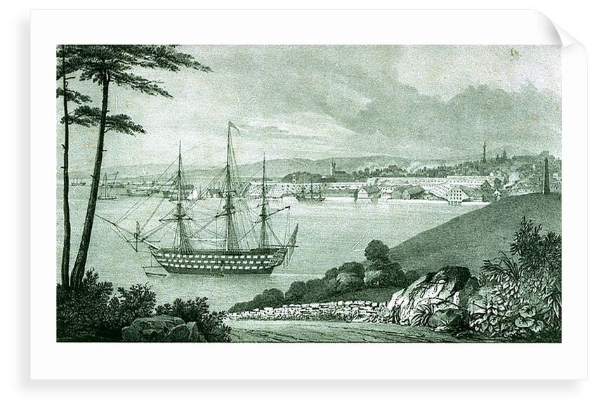 Devonport from Maker Heights by George Rowe