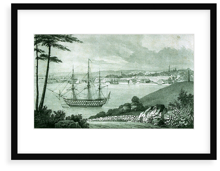 Devonport from Maker Heights by George Rowe