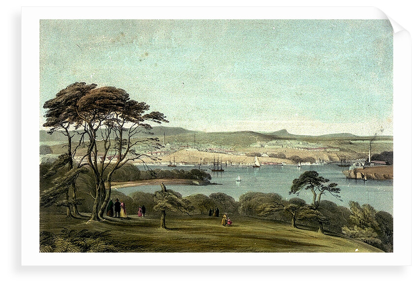 Devonport from Mount Edgcumbe by Phillip Mitchell
