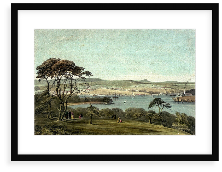 Devonport from Mount Edgcumbe by Phillip Mitchell