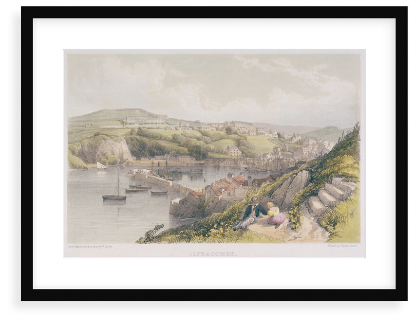 Ilfracombe, from the Lantern Hill, North Devon No.1 by W. Spreat