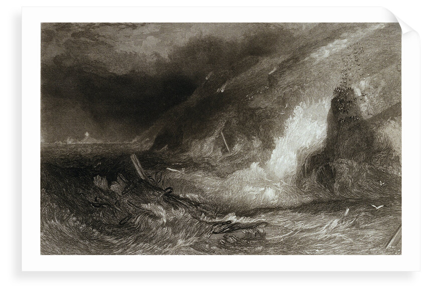 Long-ship's light houses. Lands End by Joseph Mallord William Turner