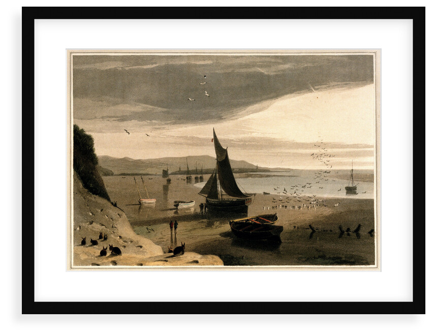 View near Hoyle-lake, Cheshire by William Daniell