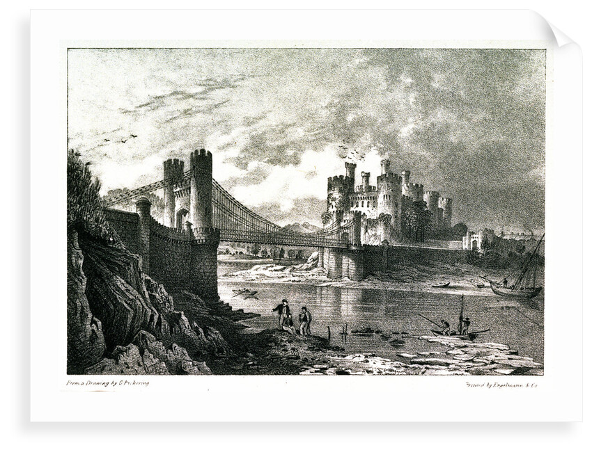 Conway Bridge & Castle by George Pickering