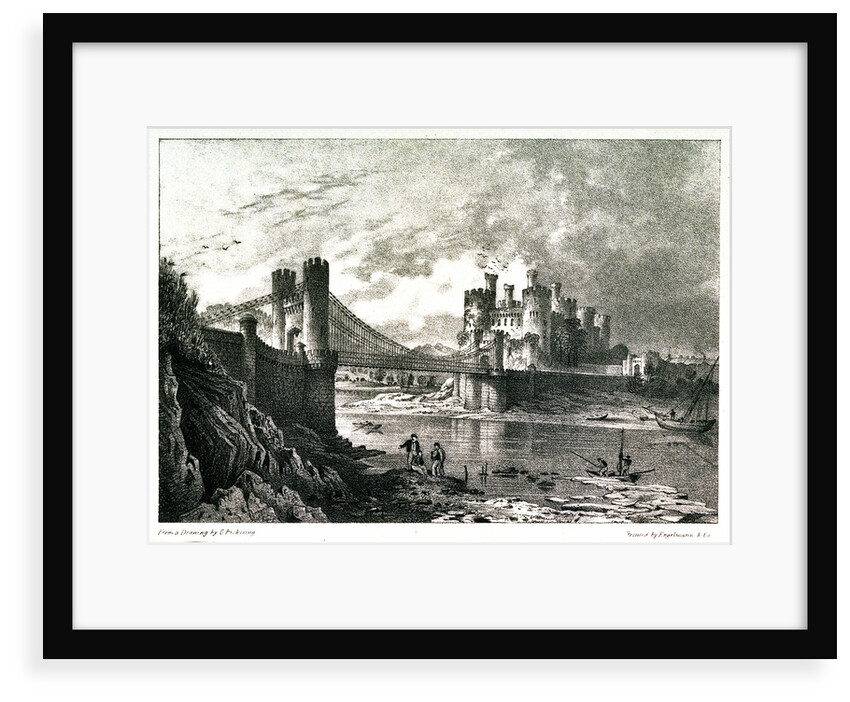Conway Bridge & Castle by George Pickering