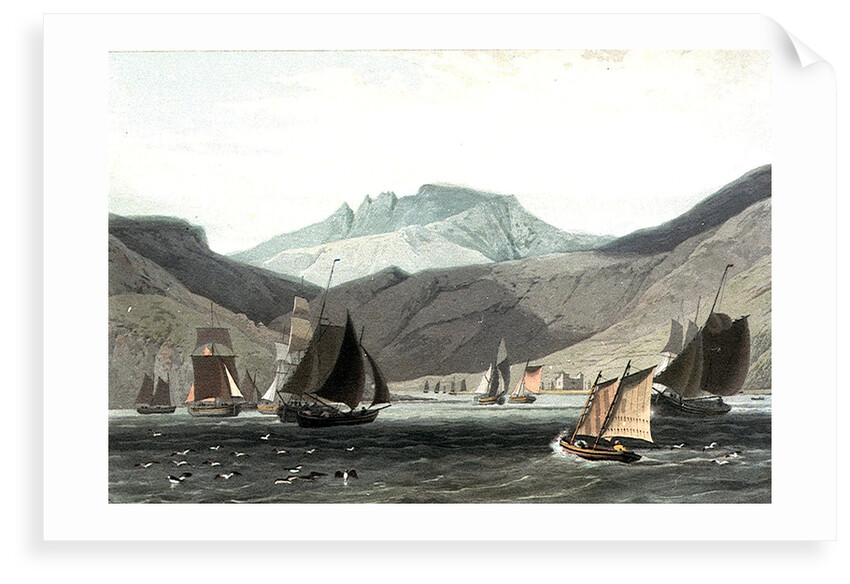 Loch Ranza - Isle of Arran by William Daniell