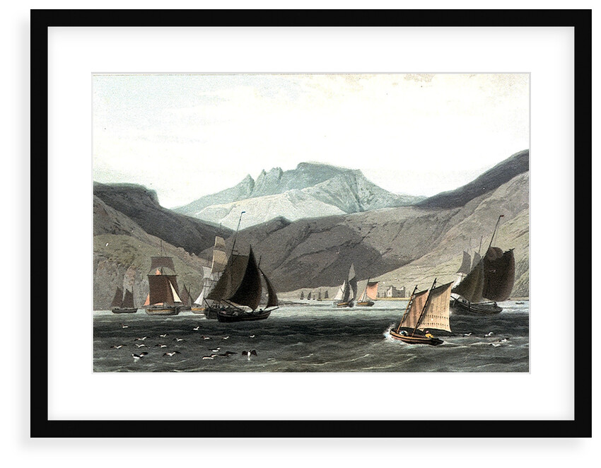 Loch Ranza - Isle of Arran by William Daniell