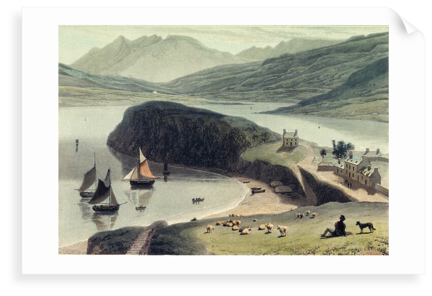 Portree on the Isle of Skye by William Daniell