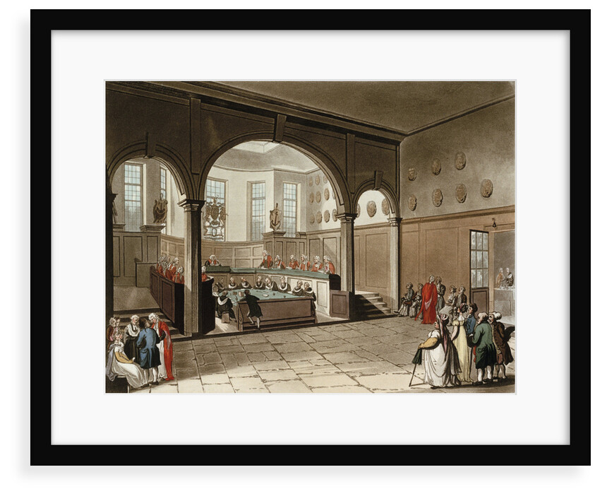 Doctors commons by Thomas Rowlandson