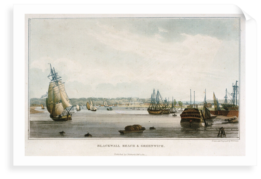 Blackwall Reach & Greenwich by W.H. Timms
