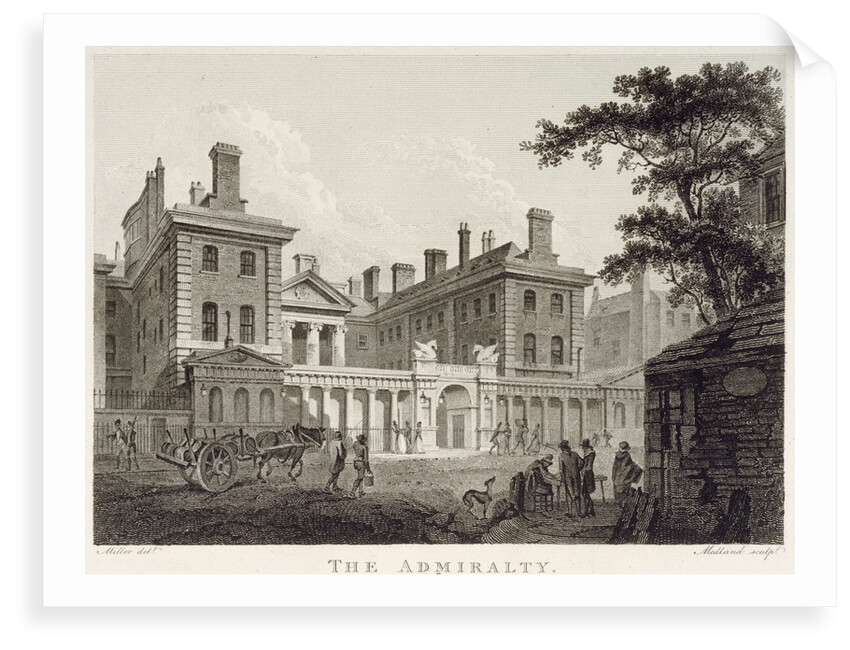 View of the Admiralty by Thomas Medland