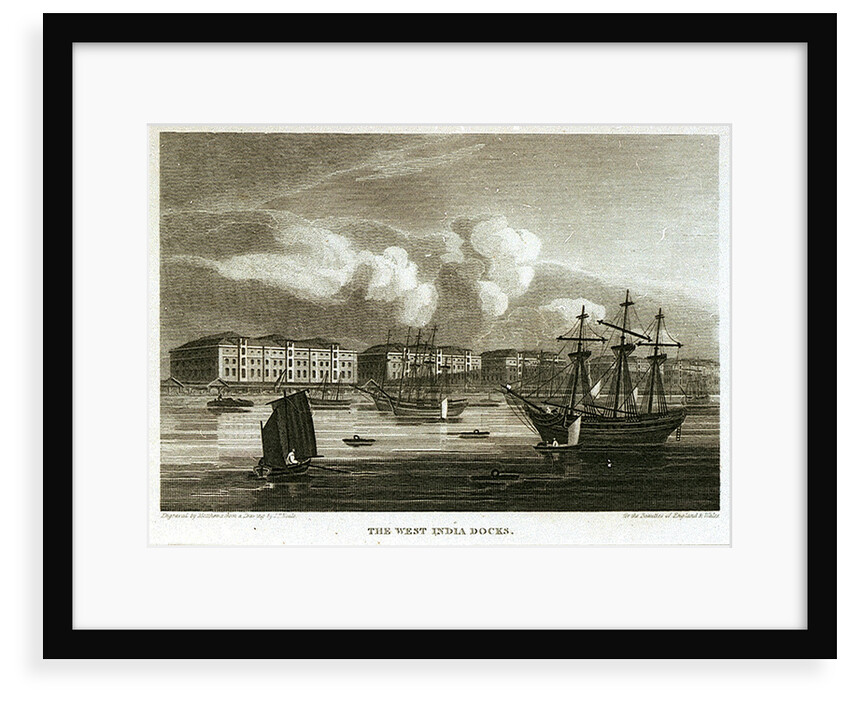 The West India Docks by Matthews