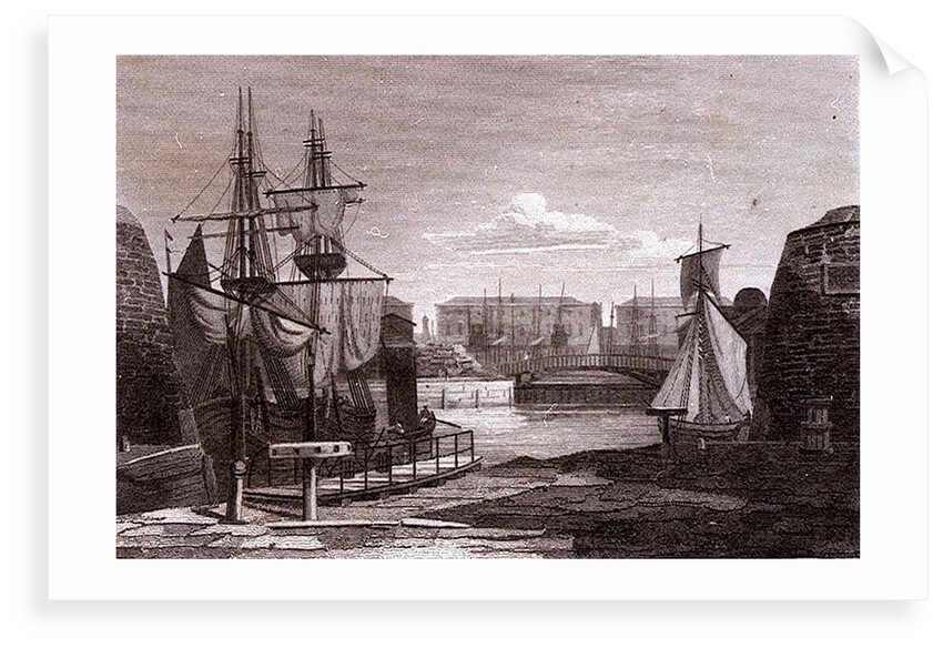 The Entrance to the London Docks by Catherine Nelson