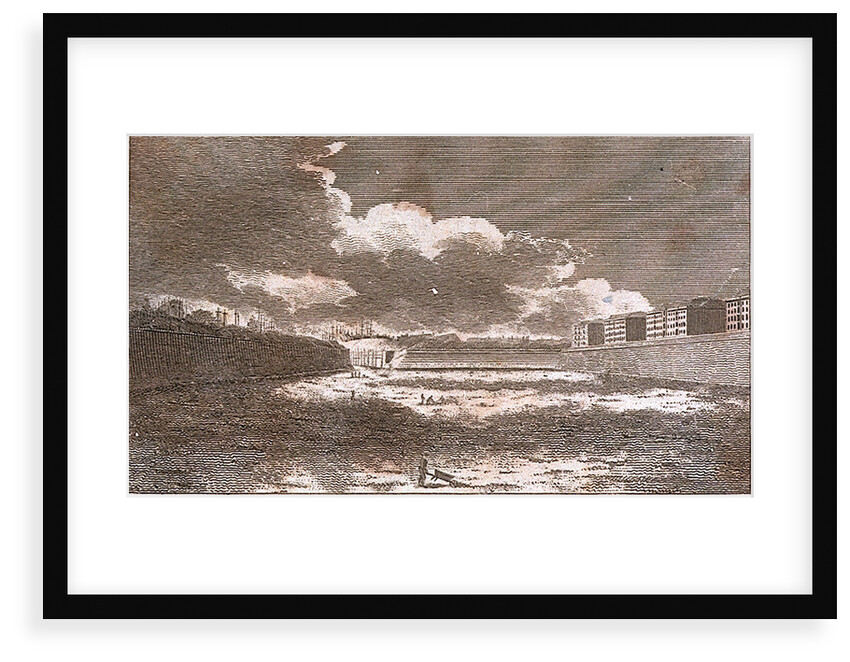 The West India Docks, as they appeared in March 1802 by unknown