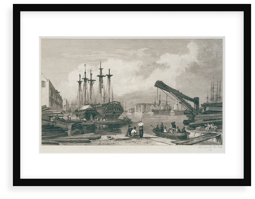 Commercial Docks by George Cooke