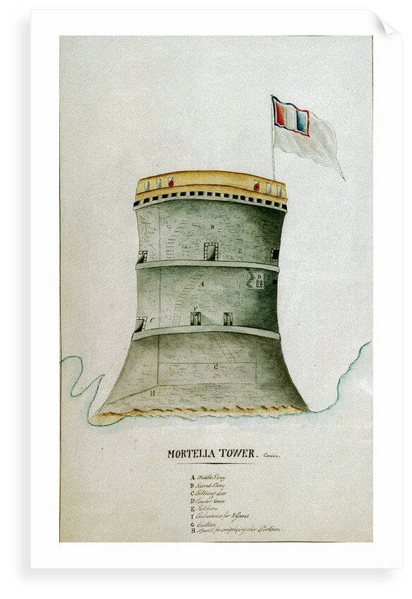 Mortella Tower, Corsica by C. F. D.