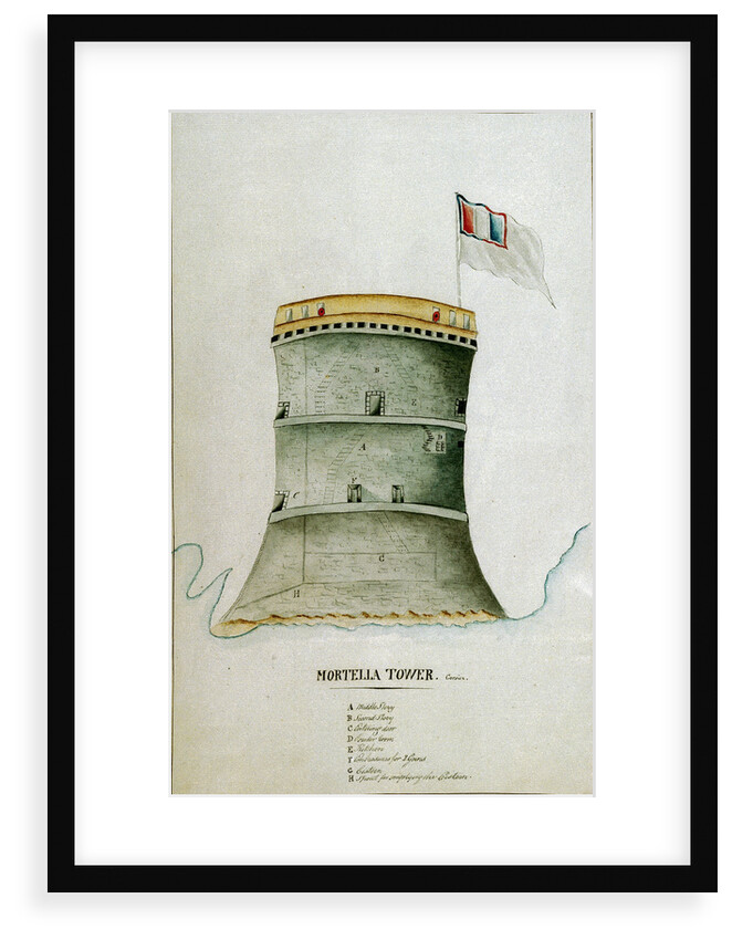 Mortella Tower, Corsica by C. F. D.