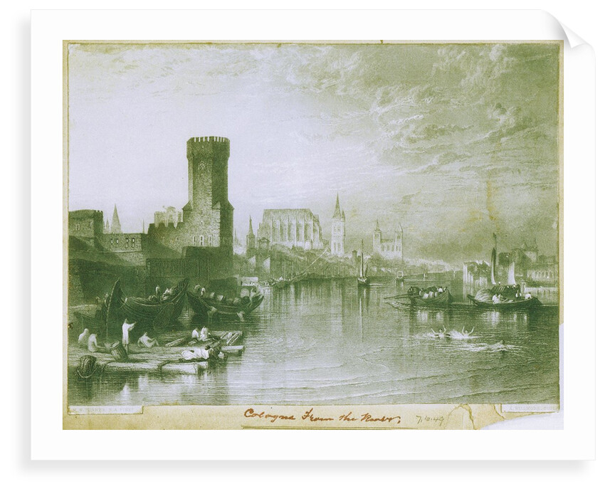 Cologne, Germany by Joseph Mallord William Turner