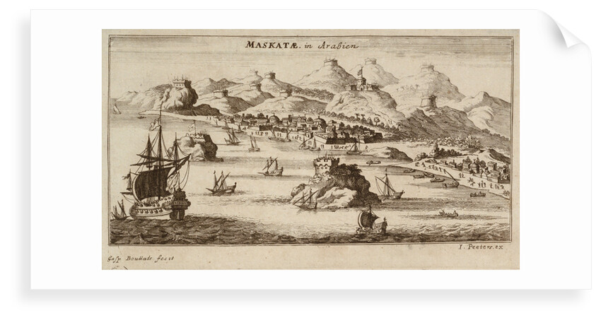 Maskatae in Arabien by Jan Peeters
