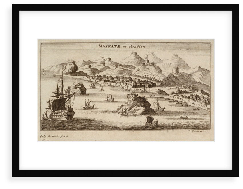 Maskatae in Arabien by Jan Peeters