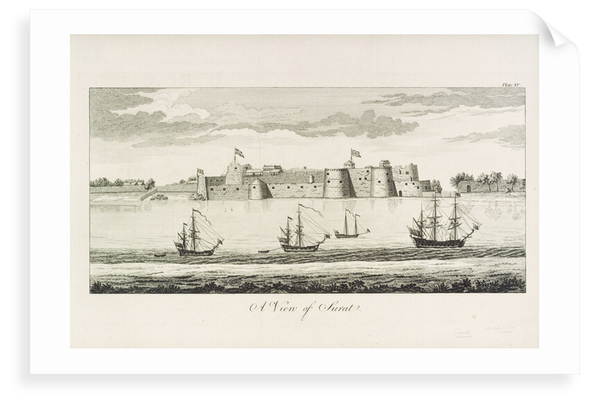 A view of Surat by unknown