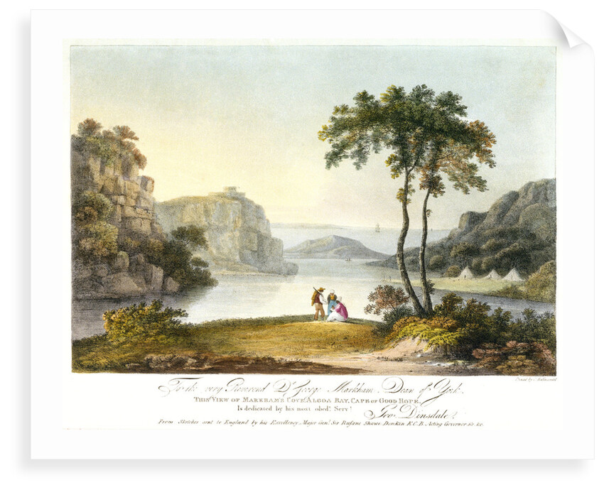 View of Markham Cove by Rufane Shawe Donkin