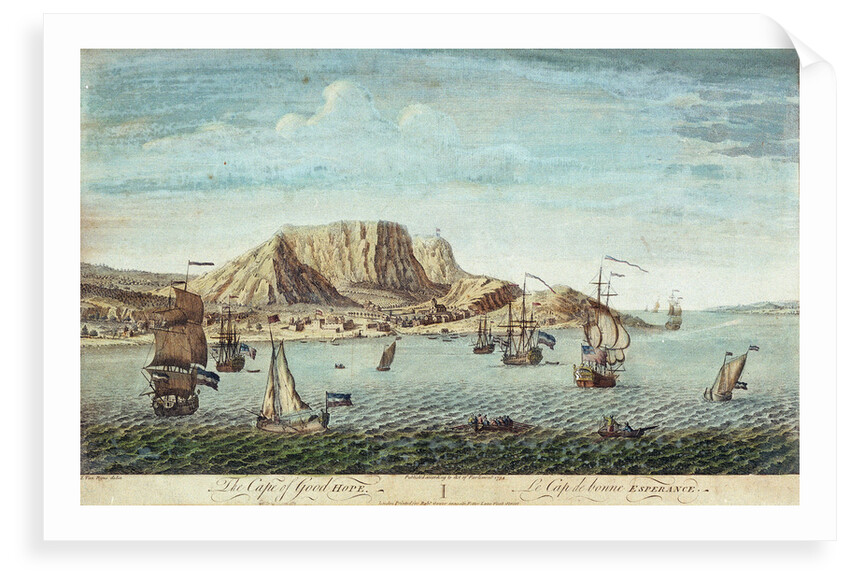 The Cape of Good Hope by Jan van Ryne